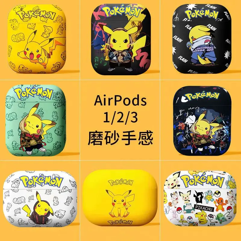 Pokemon Pikachu Cute Cartoon Style Airpods Protective Cover Wireless Bluetooth Silicone Headset Case Headset Accessories
Pokemon Pikachu Cute Cartoon Style Airpods Protective Cover Wireless Bluetooth Silicone Headset Case Headset Accessories