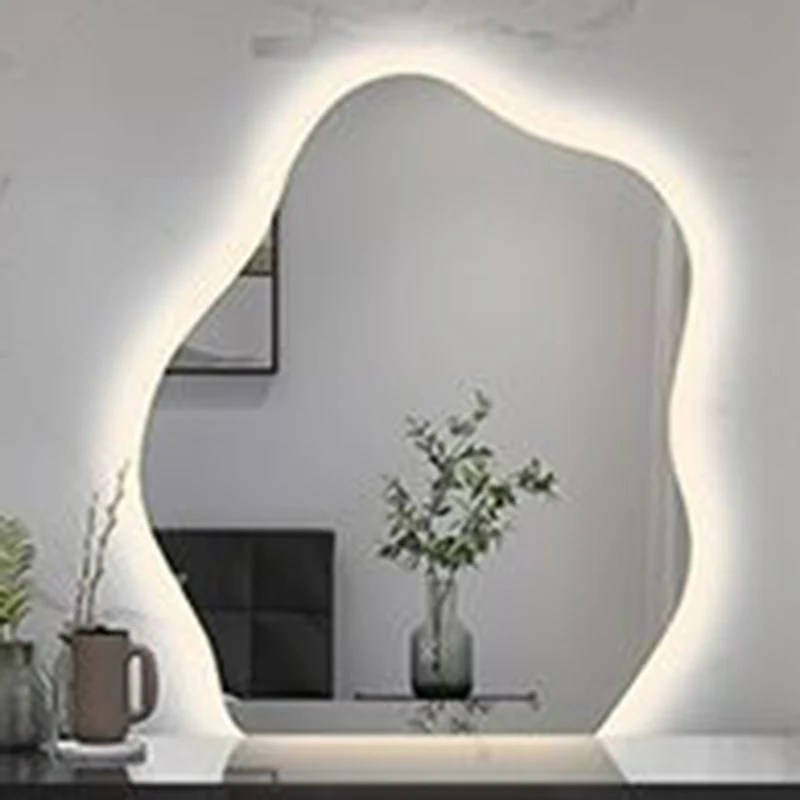 Large Wall Decorative Mirror Dressing Table Nordic Makeup Irregular Aesthetic Makeup Mirror Bedroom Decorazioni Casa Home Decor
Large Wall Decorative Mirror Dressing Table Nordic Makeup Irregular Aesthetic Makeup Mirror Bedroom Decorazioni Casa Home Decor