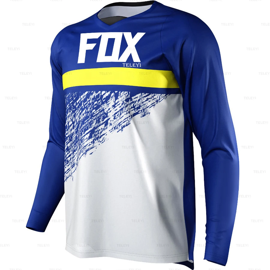 Sports fox teleyi Team Downhill Jerseys Long Sleeves MTB Bike Shirts Offroad DH Motorcycle Jersey Motocross Sportwear Clothing
Sports fox teleyi Team Downhill Jerseys Long Sleeves MTB Bike Shirts Offroad DH Motorcycle Jersey Motocross Sportwear Clothing