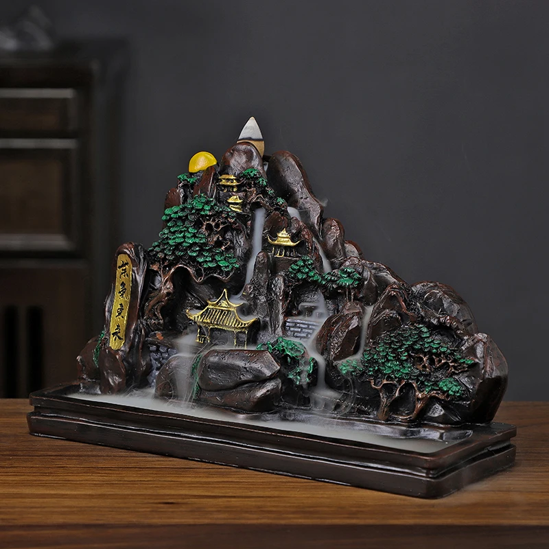 Backflow Incense Burner Zen Buddha Holder Mold Indoor Fountain Stand Incense Burner Living Room Incensario Decoration Home
Backflow Incense Burner Zen Buddha Holder Mold Indoor Fountain Stand Incense Burner Living Room Incensario Decoration Home