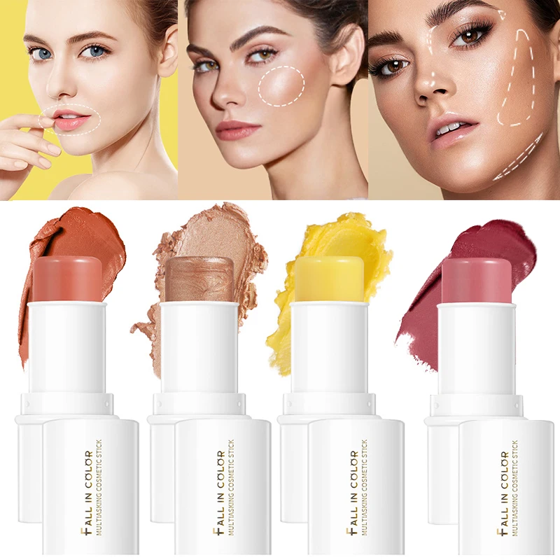 Multifunctional Makeup Sticks Waterproof Lasting Moisturizing Lipstick Blush Contouring Highlight Stick Face Makeup Cosmetics
Multifunctional Makeup Sticks Waterproof Lasting Moisturizing Lipstick Blush Contouring Highlight Stick Face Makeup Cosmetics