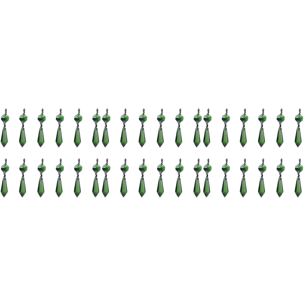 36 Pcs Greenery Garland Crystal Costume Greencrystal Ornaments Hanging Christmas
36 Pcs Greenery Garland Crystal Costume Greencrystal Ornaments Hanging Christmas