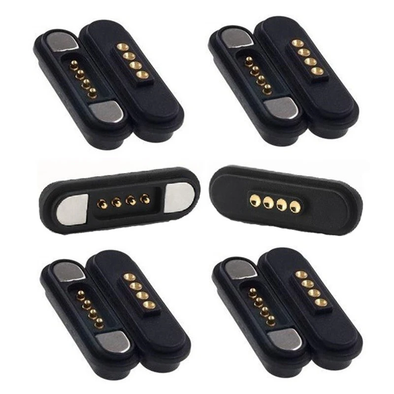 5 Pairs Magnetic Connector Pogo Pin Male Female 2.2 MM Grid THT 3A Spring Loaded Pogo Pin Waterproof Pad
5 Pairs Magnetic Connector Pogo Pin Male Female 2.2 MM Grid THT 3A Spring Loaded Pogo Pin Waterproof Pad