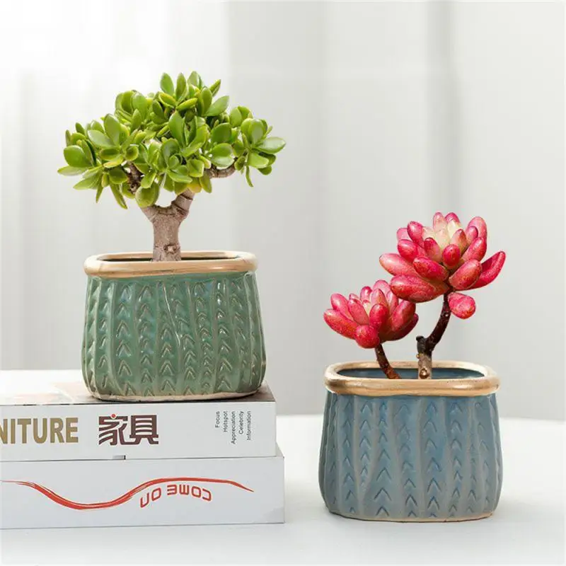 Potted Flower Vase Simple And Breathable For Gifts For Plants Planting 11 * 9cm Multi-function Garden Decor Ceramic Flower Pot
Potted Flower Vase Simple And Breathable For Gifts For Plants Planting 11 * 9cm Multi-function Garden Decor Ceramic Flower Pot