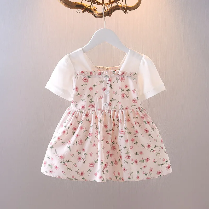 Newborn Baby Dress Cotton Princess Dress Infant Girls Sweet Skirt Short Sleeve Summer Toddler Clothing Fashion Cute Floral Gown
Newborn Baby Dress Cotton Princess Dress Infant Girls Sweet Skirt Short Sleeve Summer Toddler Clothing Fashion Cute Floral Gown