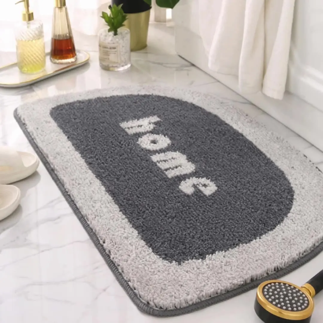 Half Round Bathroom Absorbent Floor Mat Home Toilet Door Mat Carpet Cute Carpet Door Mat Entrance Bathroom Rug
Half Round Bathroom Absorbent Floor Mat Home Toilet Door Mat Carpet Cute Carpet Door Mat Entrance Bathroom Rug