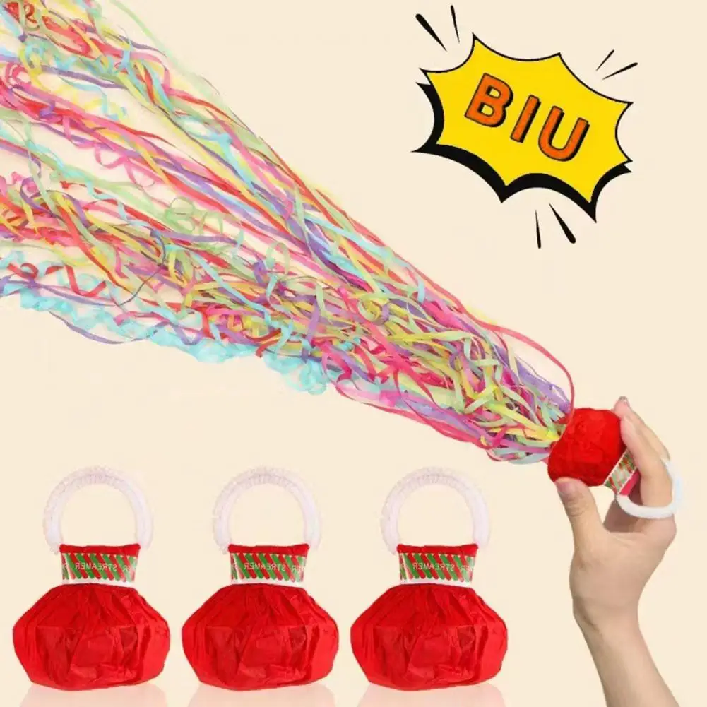 Hand-thrown Streamers Vibrant Hand Throw Streamer Poppers for Birthday Wedding Graduation Retirement Parties No Mess Confetti
Hand-thrown Streamers Vibrant Hand Throw Streamer Poppers for Birthday Wedding Graduation Retirement Parties No Mess Confetti