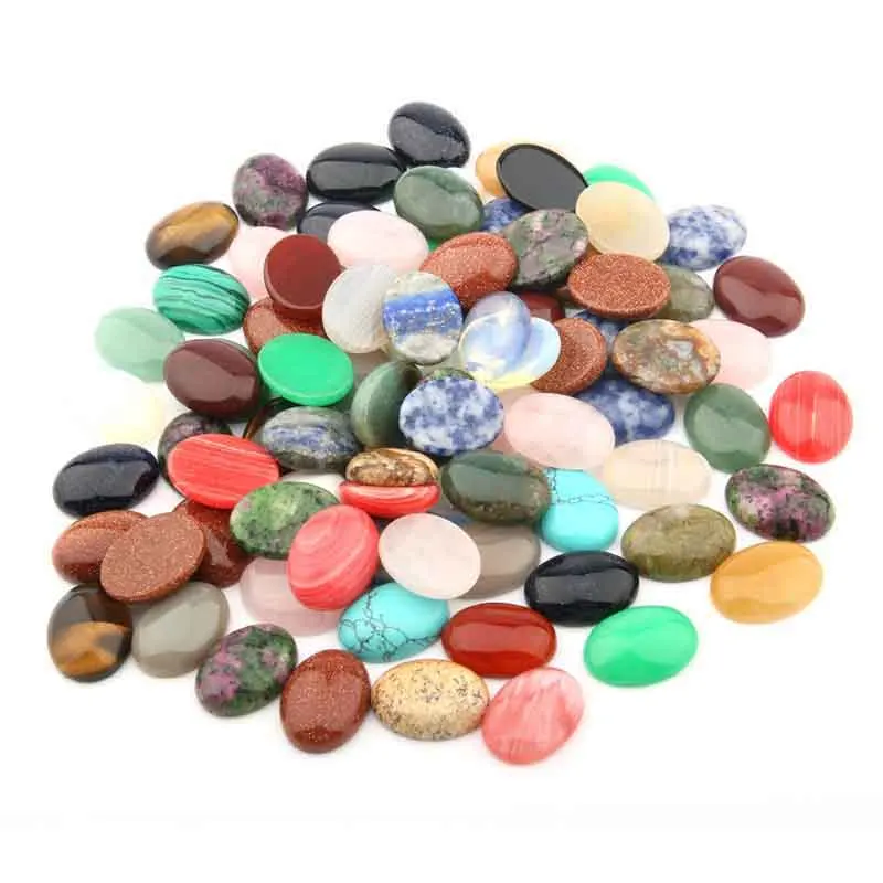 10PCS Natural Stone Mix Colors Cabochon Dialogite Oval 10X14 12X16 13X18 15X20 18X25mm Egg Shape DIY Jewelry
10PCS Natural Stone Mix Colors Cabochon Dialogite Oval 10X14 12X16 13X18 15X20 18X25mm Egg Shape DIY Jewelry