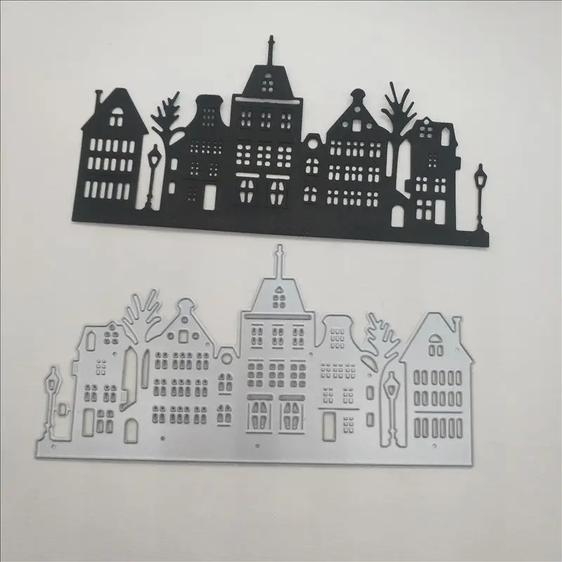 City Model Cutting Dies Mold Scrapbook Seal DIY Manual Mold Home Album Production Tool High Carbon Steel Material
City Model Cutting Dies Mold Scrapbook Seal DIY Manual Mold Home Album Production Tool High Carbon Steel Material