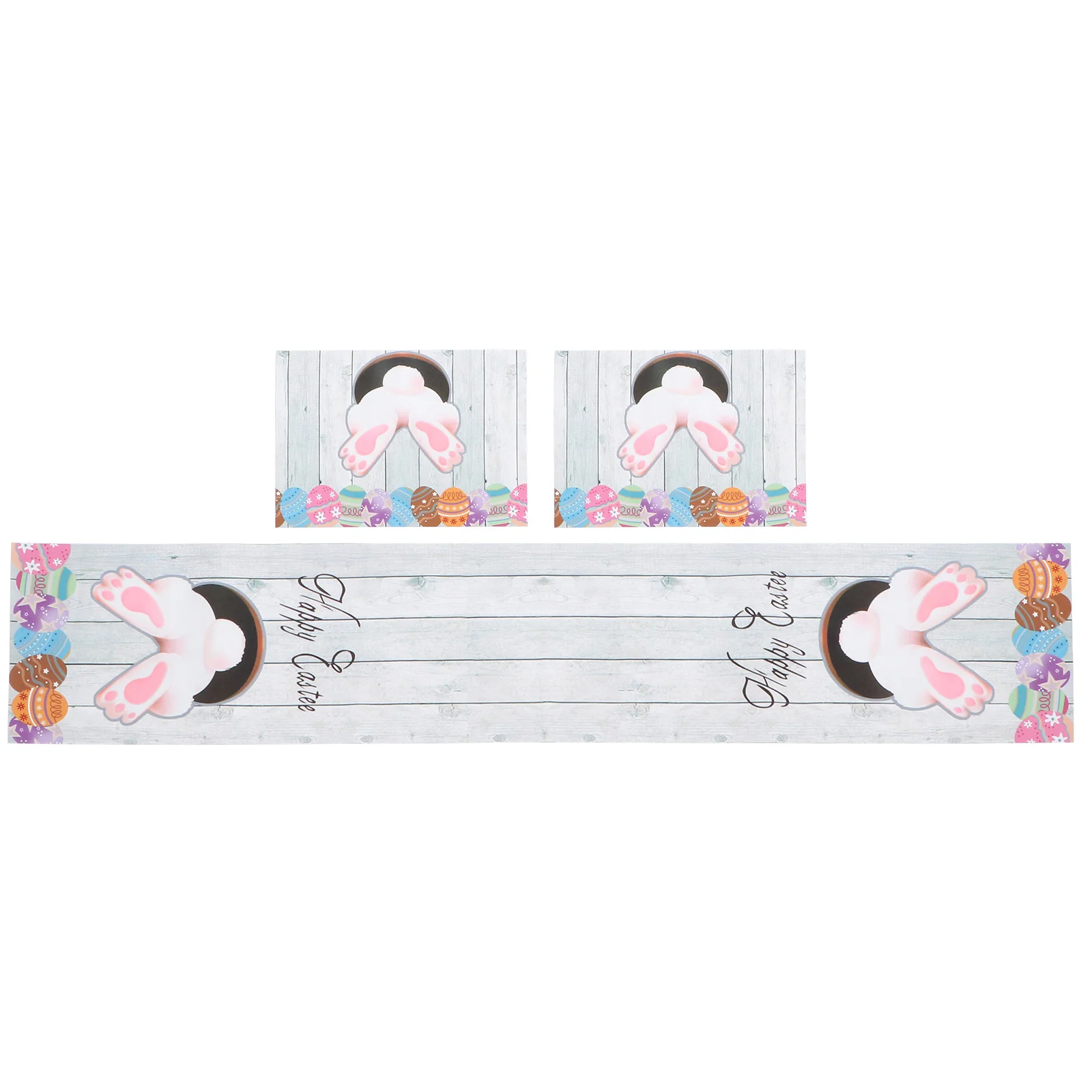 1 Set of Kitchenware Pad Place Mats Table Covers Festival Tablecloth Table Runner for Easter Home Party
1 Set of Kitchenware Pad Place Mats Table Covers Festival Tablecloth Table Runner for Easter Home Party