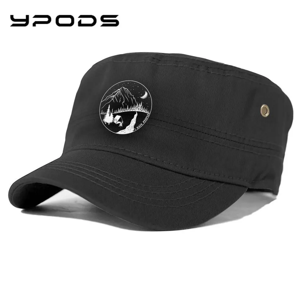 Hate People Camping Women's Visors Baseball Hat Hip Hop Snapback Cap for Men Women Caps
Hate People Camping Women's Visors Baseball Hat Hip Hop Snapback Cap for Men Women Caps