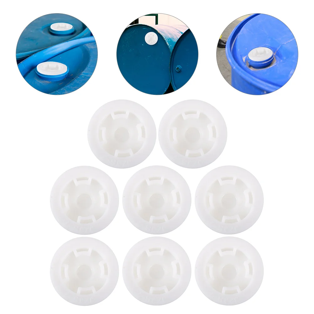 8 Pcs Chemical Barrel Cover Gallon Caps Plug Plastic Outer Wire Drum Bung Oil Seal
8 Pcs Chemical Barrel Cover Gallon Caps Plug Plastic Outer Wire Drum Bung Oil Seal