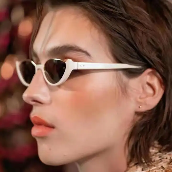 Steampunk Cat Eye Sunglasses Women Small Half Frame Sun Glasses Men UV400 Driving Shades Goggles Punk Eyewear Candy Color
Steampunk Cat Eye Sunglasses Women Small Half Frame Sun Glasses Men UV400 Driving Shades Goggles Punk Eyewear Candy Color