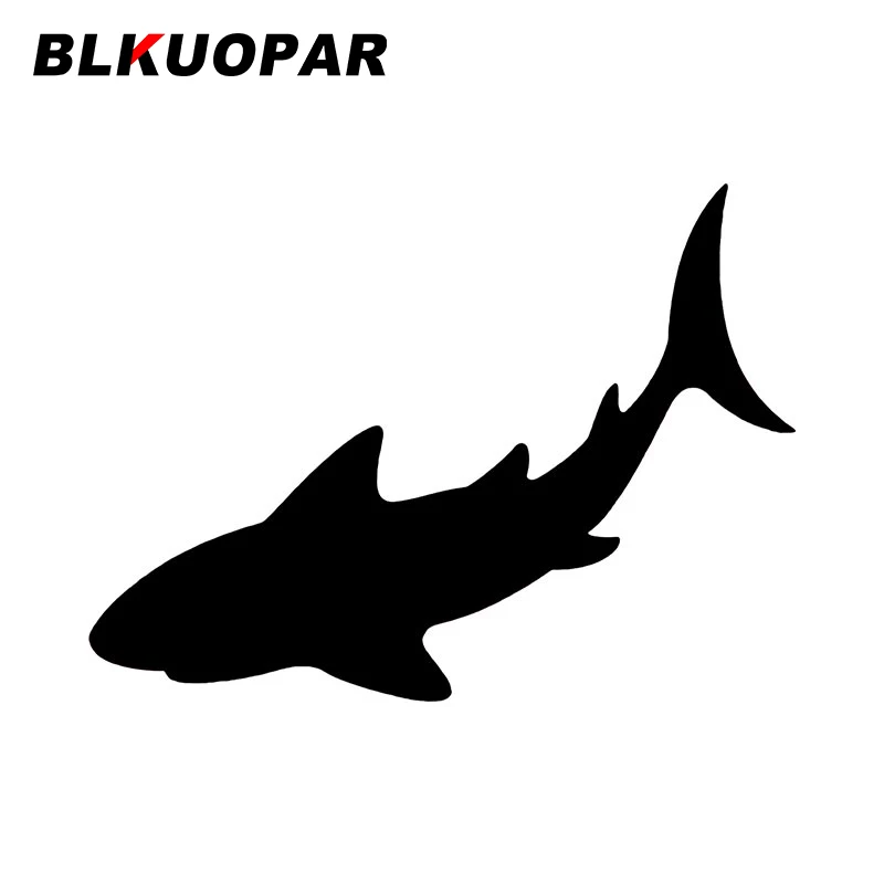 

BLKUOPAR морское животное акула Автомобильная наклейка графика личность креативная Наклейка окна багажник мотоцикл доска для серфинга автомо...