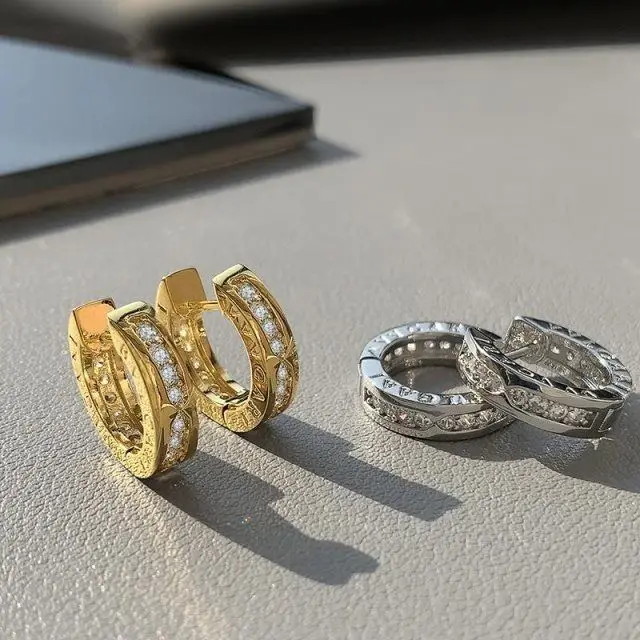 B Vintage Style Earrings Luxury Trendy Earrings 18K Stainless Steel Gold Plated Smooth
B Vintage Style Earrings Luxury Trendy Earrings 18K Stainless Steel Gold Plated Smooth