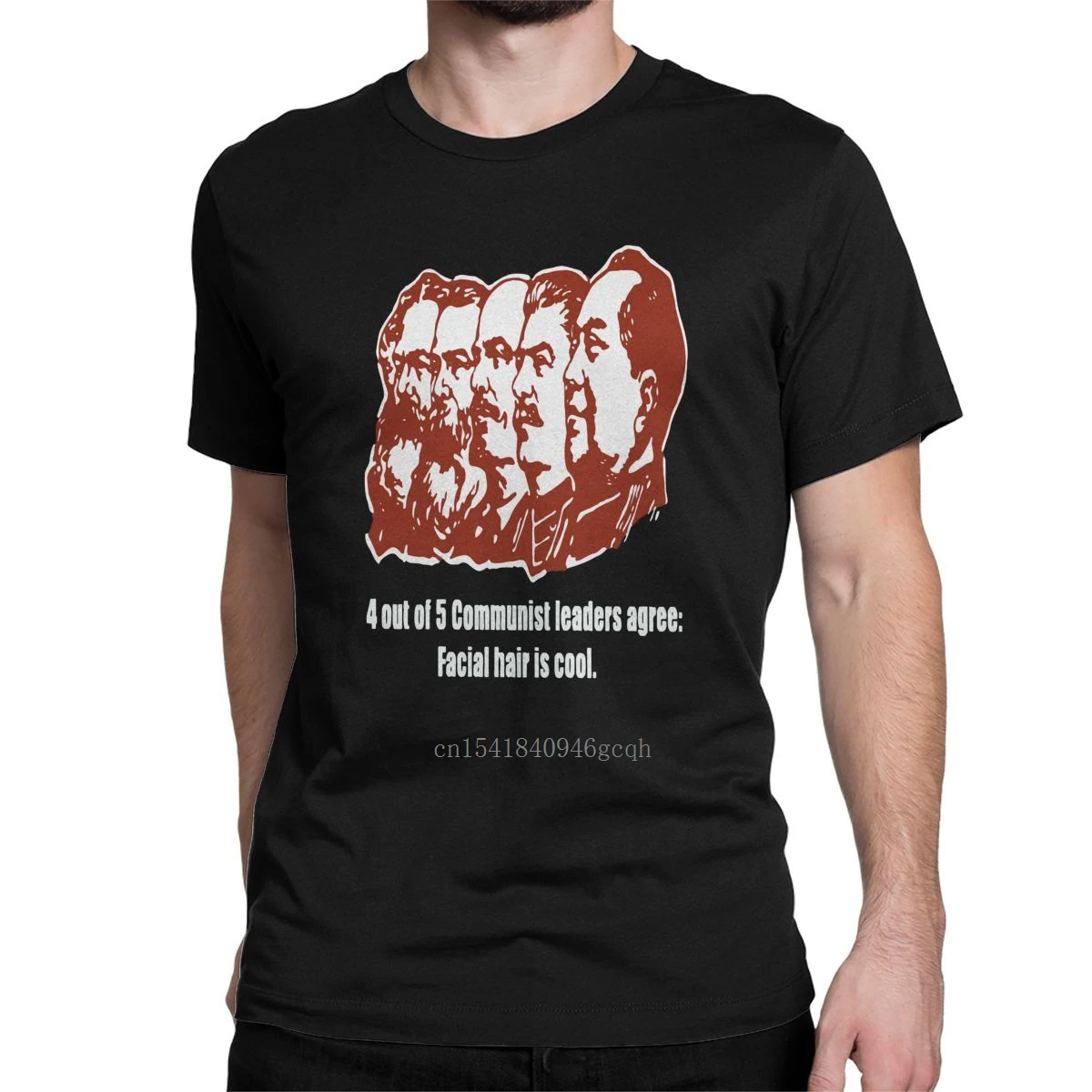 Communist Men T Shirts Marx Lenin Stalin Mao Awesome Tees Short Sleeve Round Collar T-Shirt Pure Cotton Printing Tops
Communist Men T Shirts Marx Lenin Stalin Mao Awesome Tees Short Sleeve Round Collar T-Shirt Pure Cotton Printing Tops
