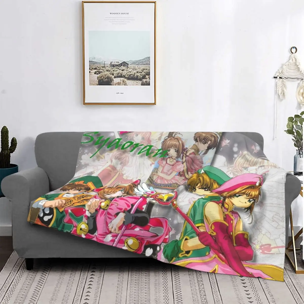 Cartoon Cardcaptor Sakura Anime Plaid Blankets Fleece Print Portable Warm Throw Blankets for Home Office Bedspreads
Cartoon Cardcaptor Sakura Anime Plaid Blankets Fleece Print Portable Warm Throw Blankets for Home Office Bedspreads