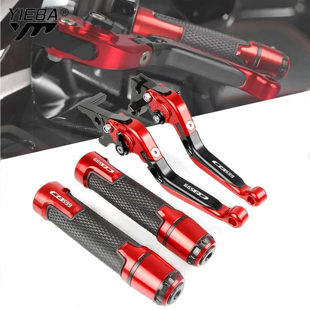 For Honda CB 599 600 F CB600 F CB600F 2007-2013 CB599 LOGO Adjustable Motorcycle Brake Clutch Levers Handlebar Lever Hand Grips
For Honda CB 599 600 F CB600 F CB600F 2007-2013 CB599 LOGO Adjustable Motorcycle Brake Clutch Levers Handlebar Lever Hand Grips