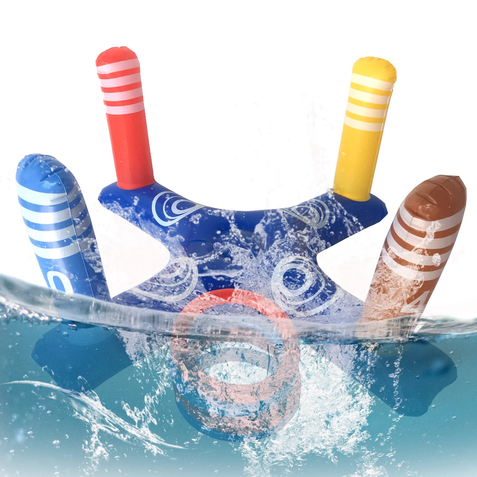 Throwing Ferrule Iatable Ring Cross Iatable Ring Pool Toys Kids Outdoor Pool Beach Fun Summer Interactive Game Water Toy
Throwing Ferrule Iatable Ring Cross Iatable Ring Pool Toys Kids Outdoor Pool Beach Fun Summer Interactive Game Water Toy