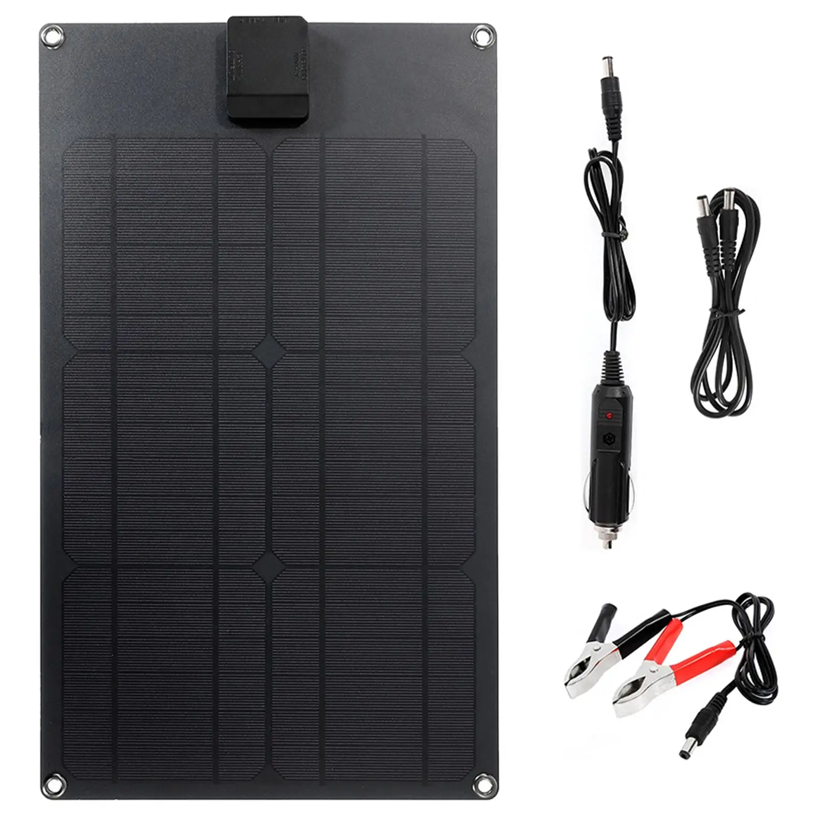 Solar Panel Charger Monocrystalline Silicon with Cigarette Lighter Plug Solar Trickle Charger for Car Battery Power Bank Marine
Solar Panel Charger Monocrystalline Silicon with Cigarette Lighter Plug Solar Trickle Charger for Car Battery Power Bank Marine