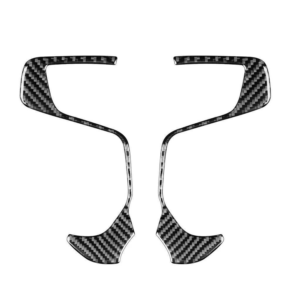 Car Decor Wheel Cover Trim 2Pcs/pack Anti-corrosion Auto Parts Black Carbon Fiber Cover Scratch DIY Kit Pair Of
Car Decor Wheel Cover Trim 2Pcs/pack Anti-corrosion Auto Parts Black Carbon Fiber Cover Scratch DIY Kit Pair Of