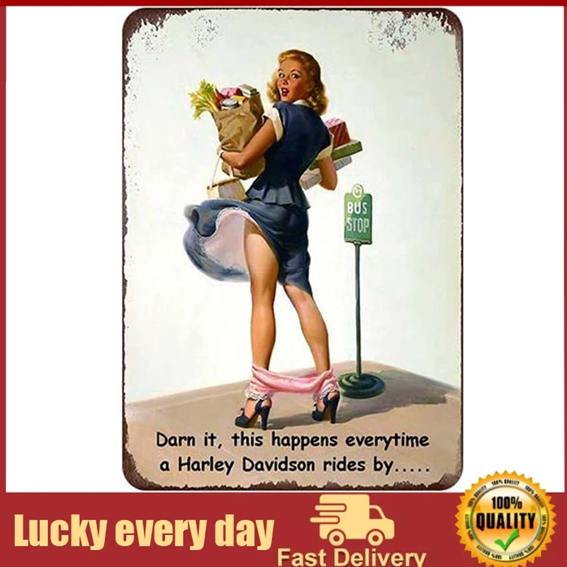 Vintage Metal Tin Sign Vintage Darn it,This Happens Everytime a Rides Sign for Home Coffee Wall Decor
Vintage Metal Tin Sign Vintage Darn it,This Happens Everytime a Rides Sign for Home Coffee Wall Decor
