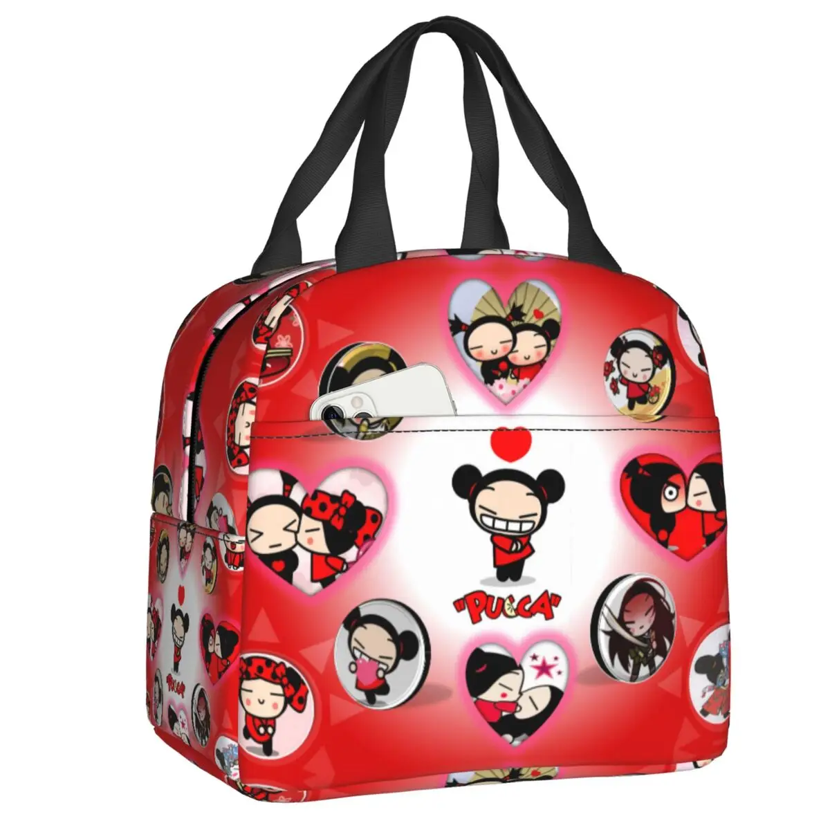 Cartoon Anime Pucca Resuable Lunch Box for Women Multifunction Thermal Cooler Food Insulated Lunch Bag School Children Student
Cartoon Anime Pucca Resuable Lunch Box for Women Multifunction Thermal Cooler Food Insulated Lunch Bag School Children Student