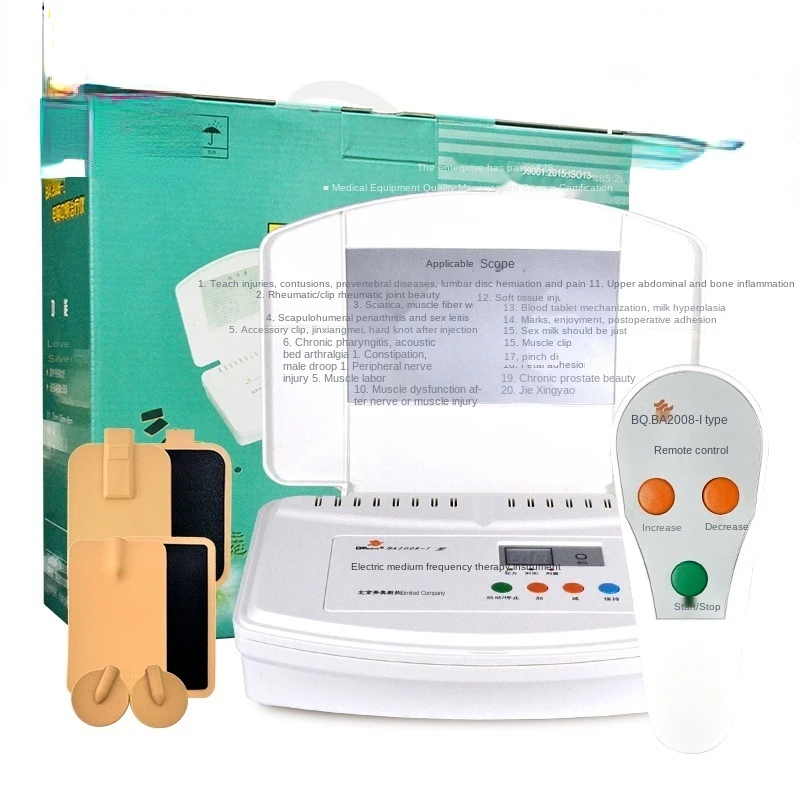 Computer Intermediate Frequency Therapeutic Instrument Household Lumbar Disc Herniation Cervical Vertebra Physiotherapy
Computer Intermediate Frequency Therapeutic Instrument Household Lumbar Disc Herniation Cervical Vertebra Physiotherapy