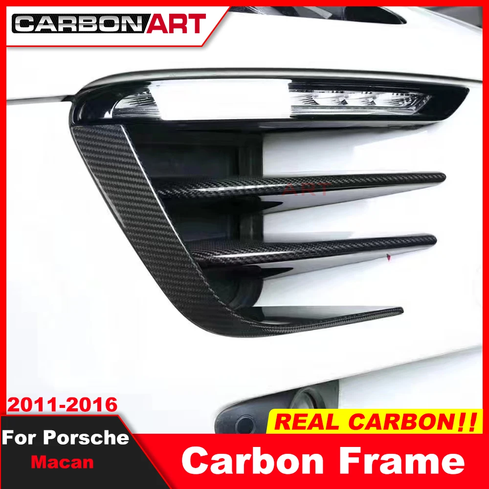 For Porsche Macan 2011-2016 Styling Accessories Carbon Fiber Car Front Grille Moulding Trim Fog Light Lamp Cover
For Porsche Macan 2011-2016 Styling Accessories Carbon Fiber Car Front Grille Moulding Trim Fog Light Lamp Cover