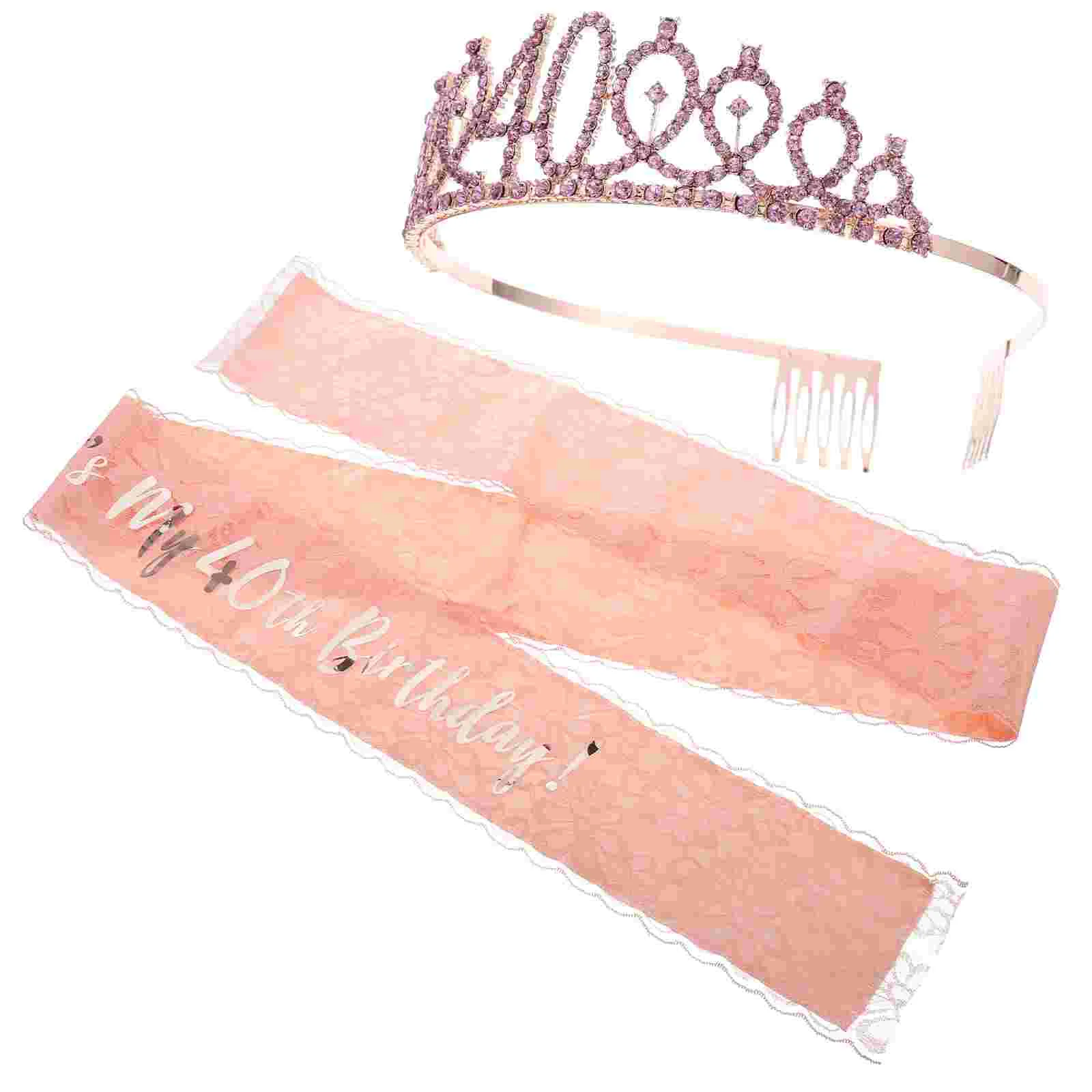 Birthdaysash40St40Th Party Headweartiara Supplies Rhinestonesatin Girls Crystal Prom Girl Gifts Sashsash
Birthdaysash40St40Th Party Headweartiara Supplies Rhinestonesatin Girls Crystal Prom Girl Gifts Sashsash