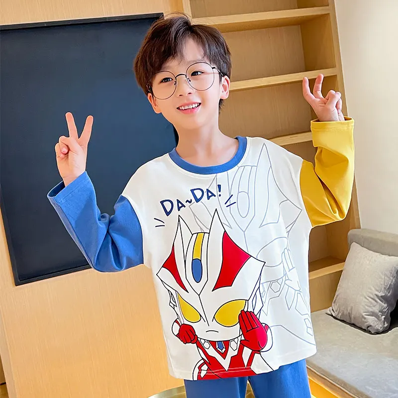 Disney Children's Pajamas Boy Suit 2022 Autumn and Winter Long-sleeved Cotton Girl Sleepwear Clothes 2-piece Set Kid Sleepwear
Disney Children's Pajamas Boy Suit 2022 Autumn and Winter Long-sleeved Cotton Girl Sleepwear Clothes 2-piece Set Kid Sleepwear