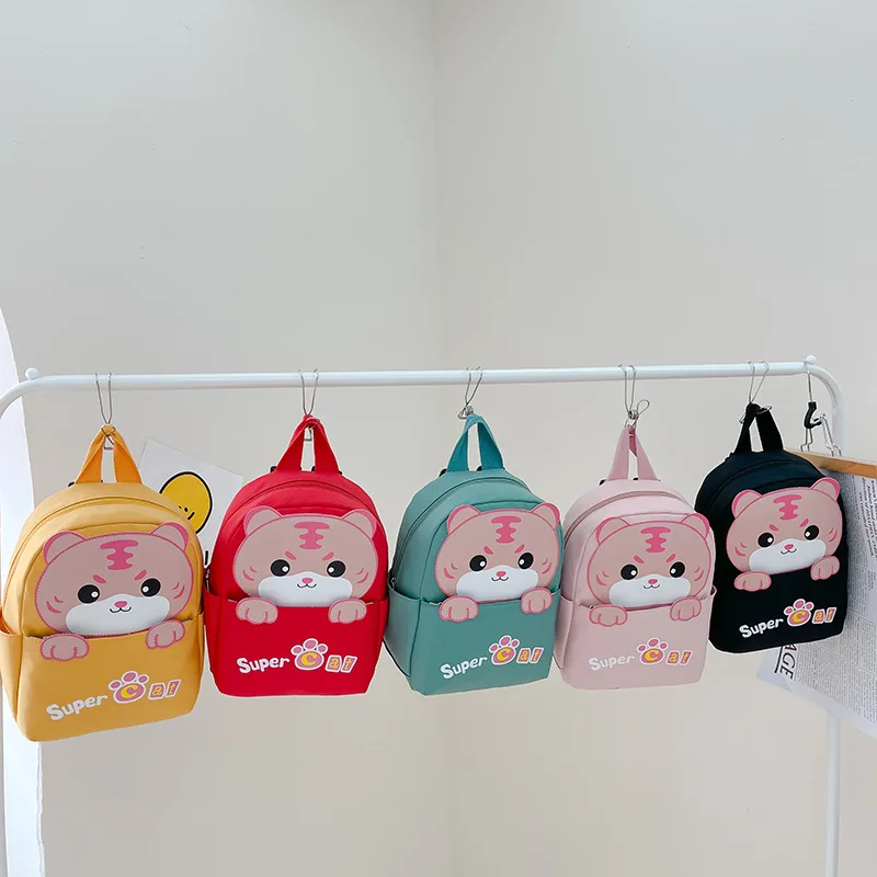 Kindergarten Schoolbag Cute Tiger Cartoon Print Nylon Backpack Preschool Small Nursery Child Bags Kids Accessories
Kindergarten Schoolbag Cute Tiger Cartoon Print Nylon Backpack Preschool Small Nursery Child Bags Kids Accessories