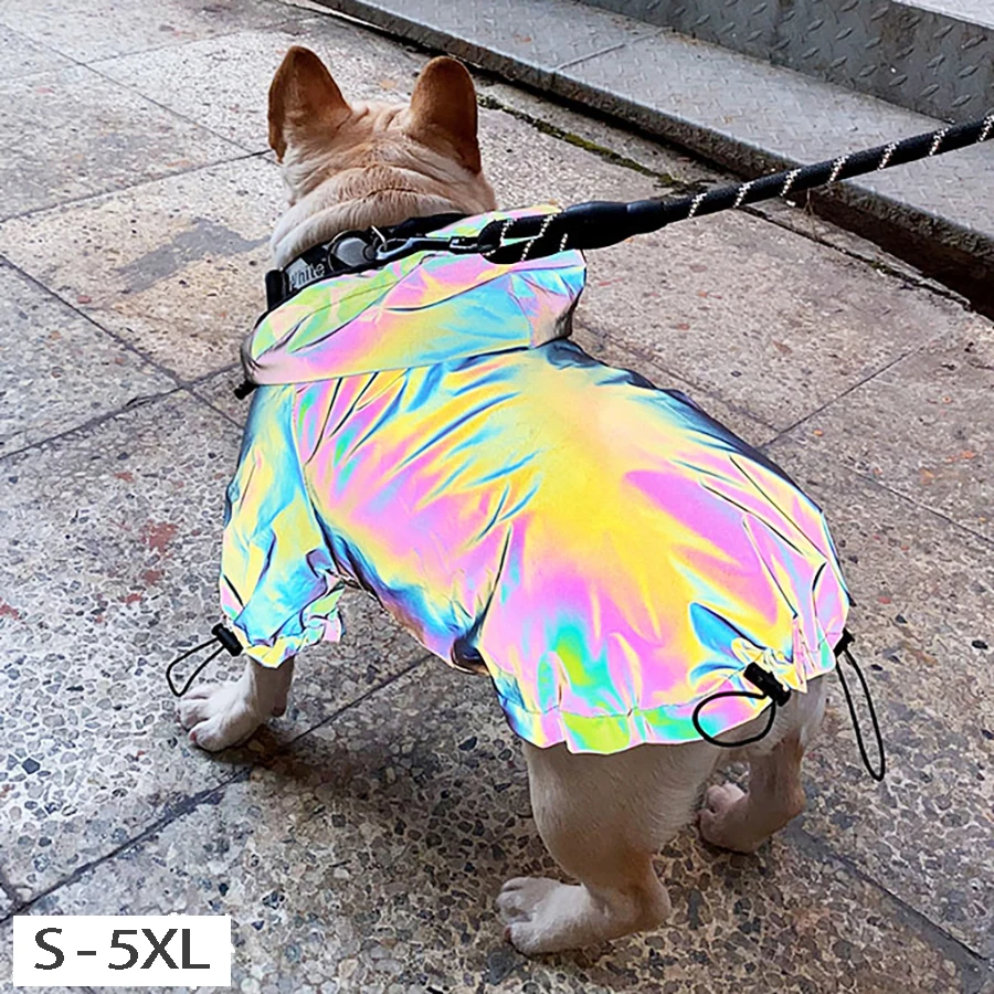 Fashion Pet Dog Clothes Cool Colorful Reflective Coat Waterproof Reflective Pet Jacket Dog Cat Coat For Small Medium Large Dogs
Fashion Pet Dog Clothes Cool Colorful Reflective Coat Waterproof Reflective Pet Jacket Dog Cat Coat For Small Medium Large Dogs