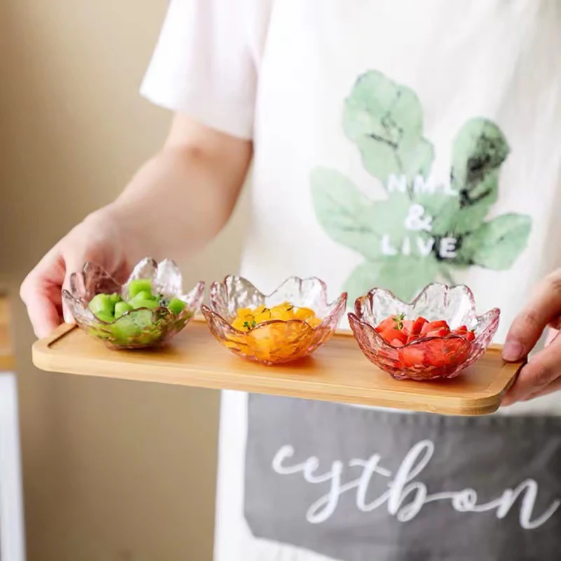 Small Glass Dish Nordic Style Gold Inlay Glass Sauce Bowl Mini Japanese Cherry Blossoms Seasoning Plate For Ice Cream Fruit Sala
Small Glass Dish Nordic Style Gold Inlay Glass Sauce Bowl Mini Japanese Cherry Blossoms Seasoning Plate For Ice Cream Fruit Sala