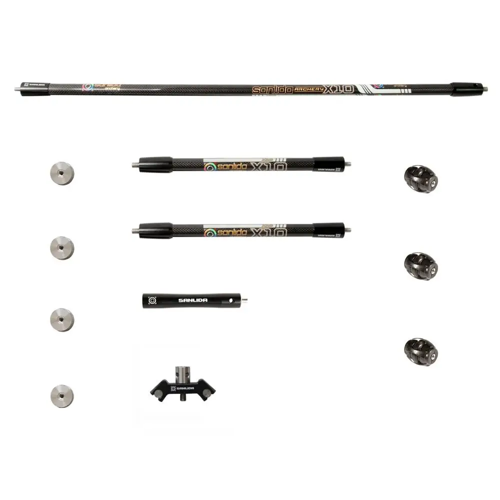 Sanlida X10 Stabilizer Whole Set Carbon Fiber Recurve Bow Accessories Target Archery
Sanlida X10 Stabilizer Whole Set Carbon Fiber Recurve Bow Accessories Target Archery