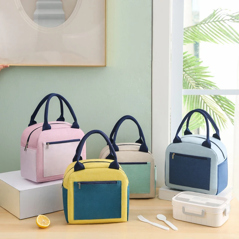 Office Lunch Insulation Bags Food Cool Pouch Waterproof Convenient Leisure Bag Student Picnic Dinner Box Handbag
Office Lunch Insulation Bags Food Cool Pouch Waterproof Convenient Leisure Bag Student Picnic Dinner Box Handbag