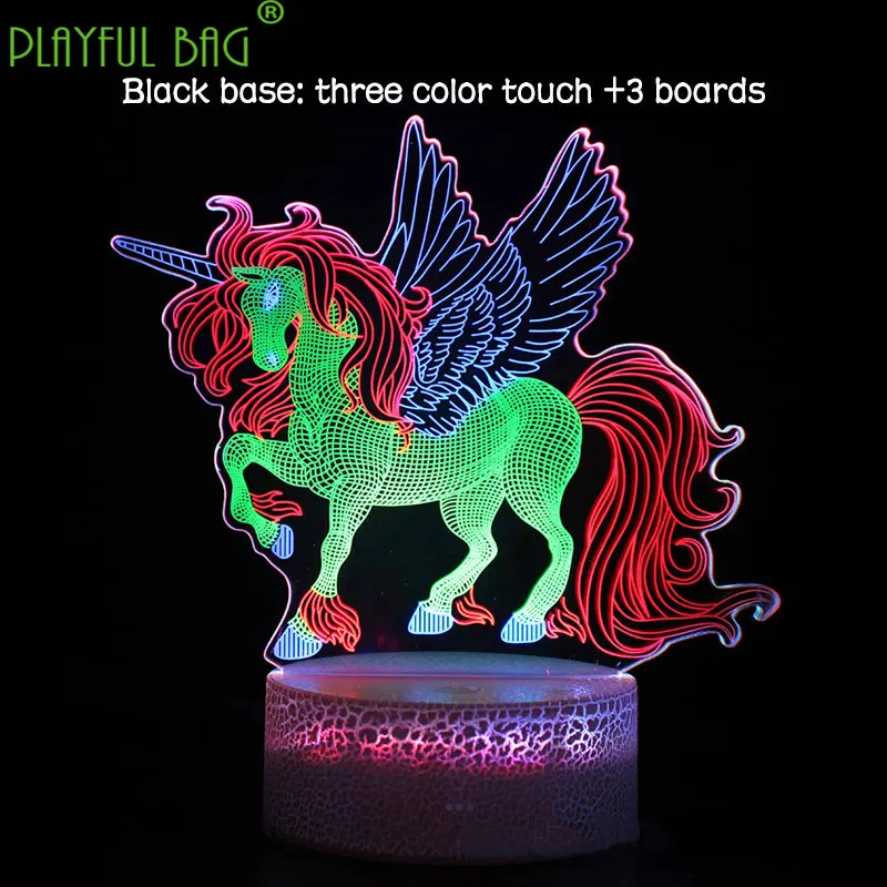 Christmas girl 3D table lamp LED touch timing remote control animal visual toys Pegasus action figures ornaments zd80
Christmas girl 3D table lamp LED touch timing remote control animal visual toys Pegasus action figures ornaments zd80