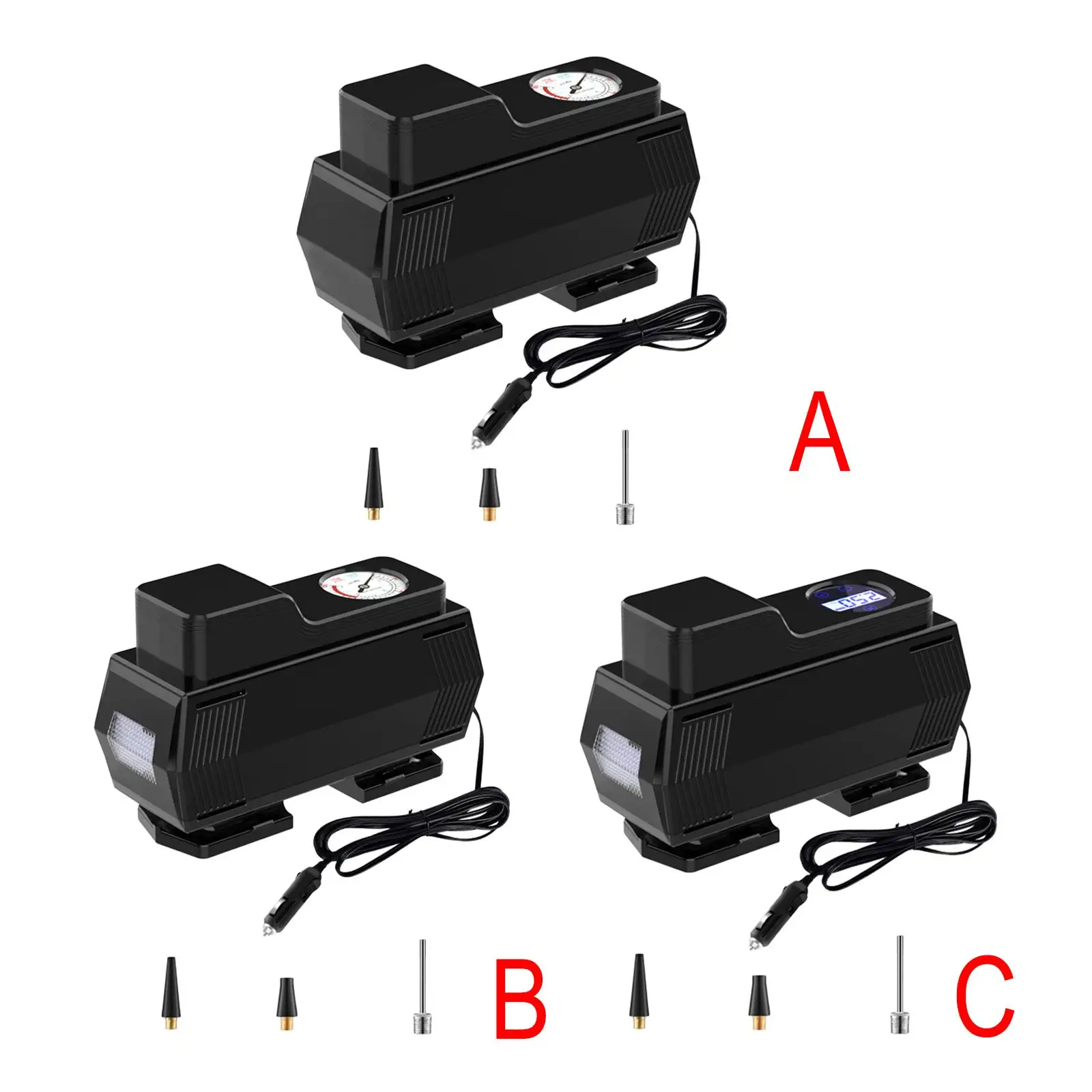 12V Automobile Tire Inflator Air Compressor Pump Wired Portable Tyre Inflater Tire Filling for Cars Truck SUV
12V Automobile Tire Inflator Air Compressor Pump Wired Portable Tyre Inflater Tire Filling for Cars Truck SUV