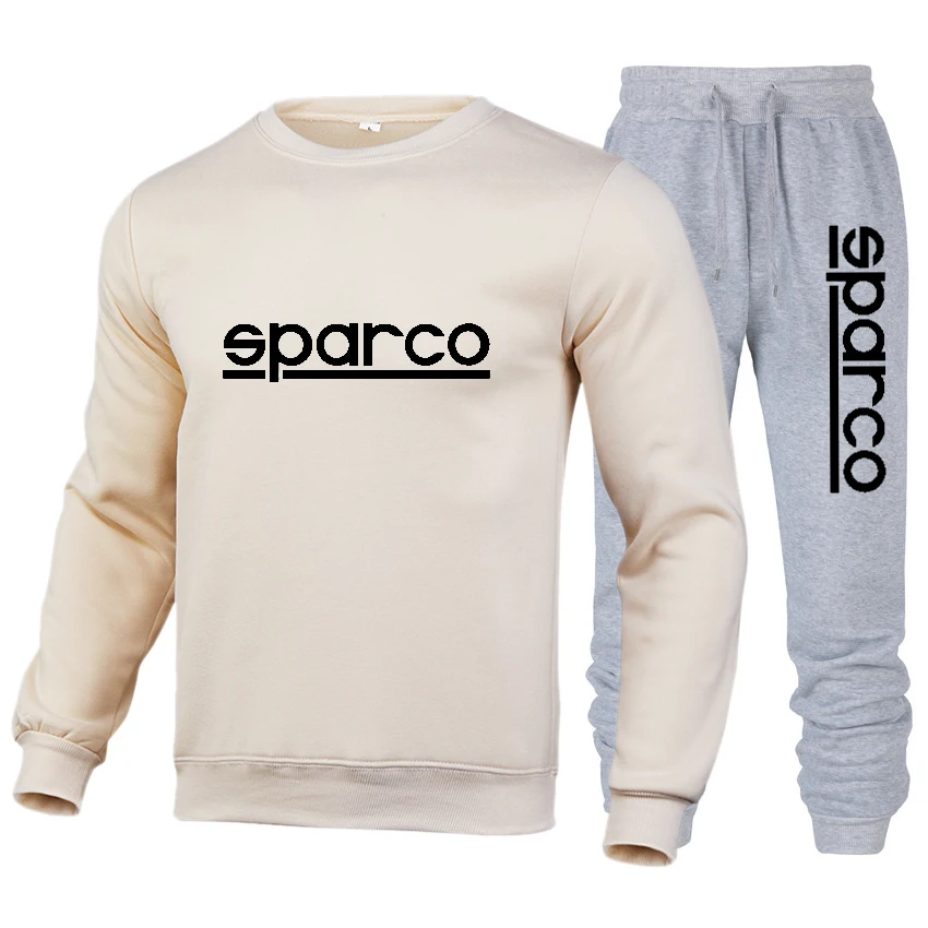 Men's Sparco Basic Crew Neck Sweatshirt Loose Casual Sweatshirt Men's Hip Hop Harajuku Sweatshirt + Men's Sweatpants
Men's Sparco Basic Crew Neck Sweatshirt Loose Casual Sweatshirt Men's Hip Hop Harajuku Sweatshirt + Men's Sweatpants