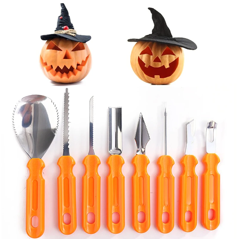 8 Piece Pumpkin Carving Tools Halloween Tools Pumpkin Carving Hand For Tool Kit
8 Piece Pumpkin Carving Tools Halloween Tools Pumpkin Carving Hand For Tool Kit