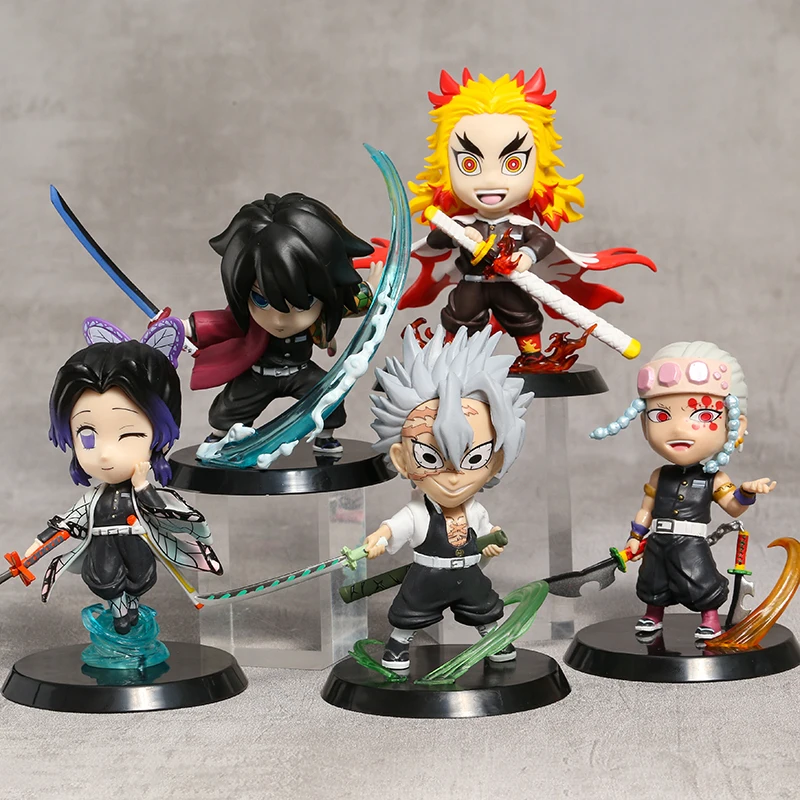 Demon Slayer Kochou Shinobu Rengoku Kyoujurou Uzui Tengen Kanroji Mitsuri Figure PVC Model Toy Decoration Anime Figurine Gift
Demon Slayer Kochou Shinobu Rengoku Kyoujurou Uzui Tengen Kanroji Mitsuri Figure PVC Model Toy Decoration Anime Figurine Gift