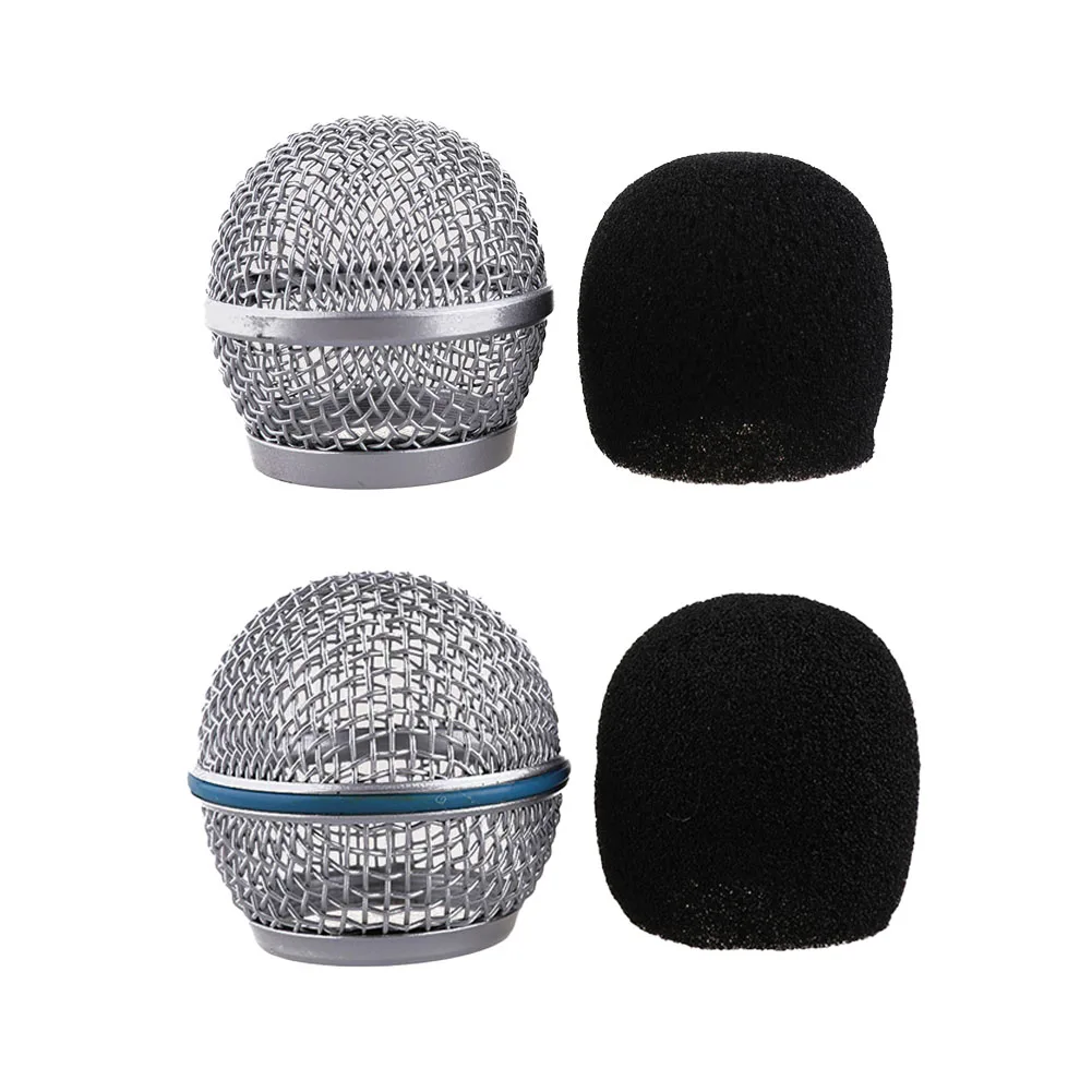 1x Microphone Replacement Head For Shure Replacement Steel Mesh Microphone Head With Microphone Sleeve Silvery Black Parts
1x Microphone Replacement Head For Shure Replacement Steel Mesh Microphone Head With Microphone Sleeve Silvery Black Parts