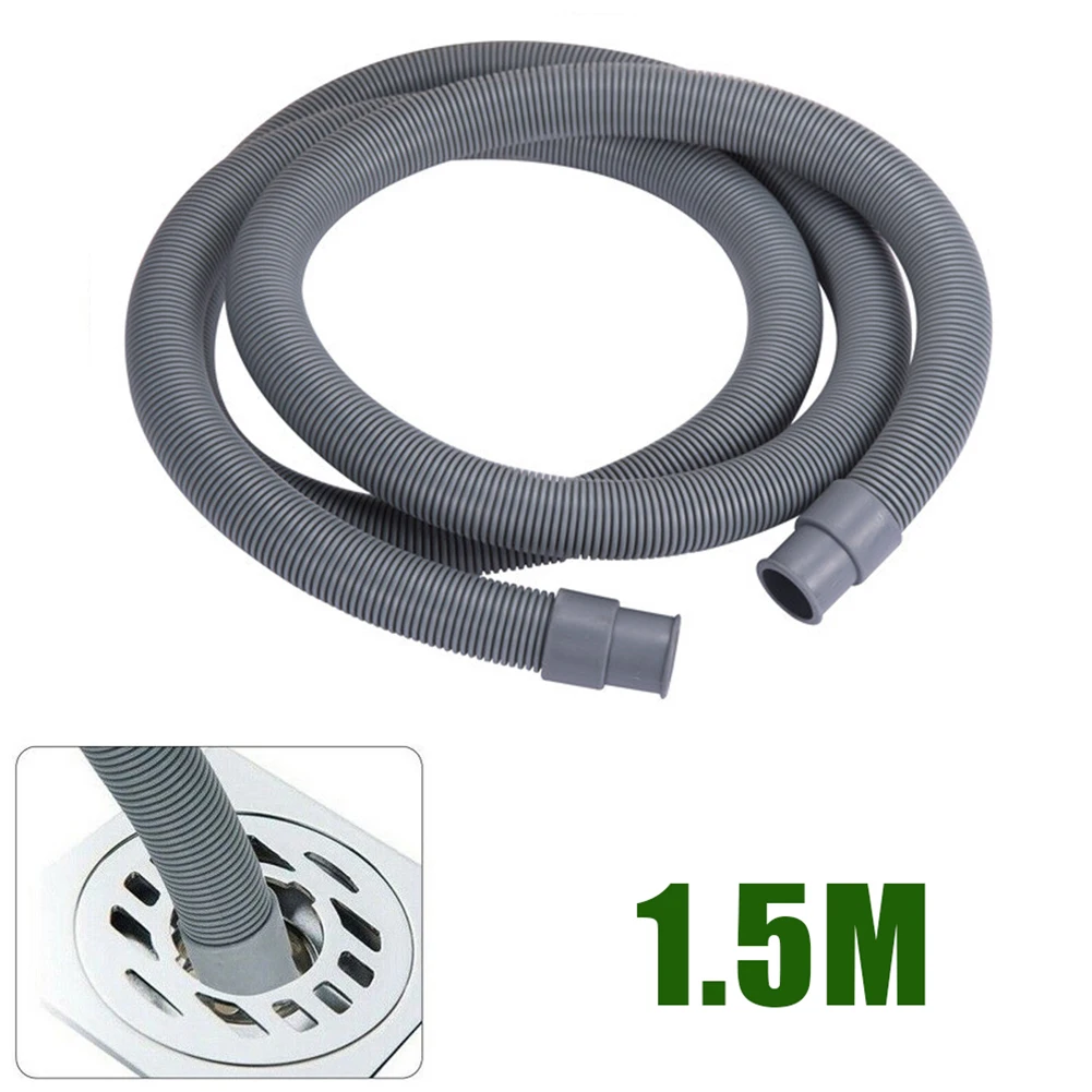 1.5M Drain Waste Hose Washing Machine Dishwasher Extension Pipe Outlet Expel Tube Plastic Stretchable Flexible Drain Hose
1.5M Drain Waste Hose Washing Machine Dishwasher Extension Pipe Outlet Expel Tube Plastic Stretchable Flexible Drain Hose