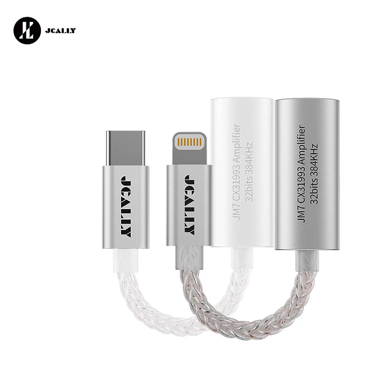Переходник CX31993 с Type c на 3 5 мм аудиокабель lightning DAC наушники PCM 32b/384kHz для адаптера