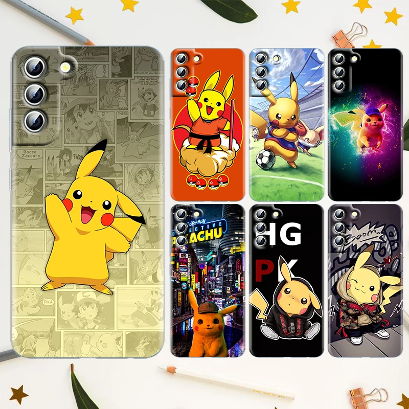 Cartoon Pikachu Pokemon For Samsung Galaxy S22 S21 S20 FE Ultra Pro Lite S10 S10E S9 S8 Plus S7 Edge Transparent Phone Case
Cartoon Pikachu Pokemon For Samsung Galaxy S22 S21 S20 FE Ultra Pro Lite S10 S10E S9 S8 Plus S7 Edge Transparent Phone Case
