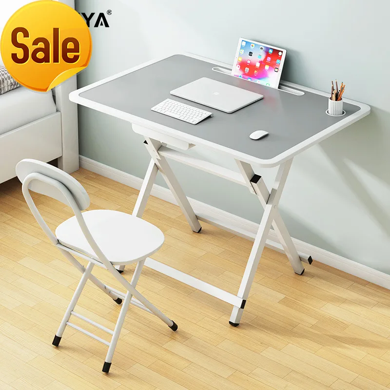 Новый простой складной стол, стол для учебы, компьютерный стол, простой современный маленький обеденный стол для девочек в спальню 
Новый простой складной стол, стол для учебы, компьютерный стол, простой современный маленький обеденный стол для девочек в спальню