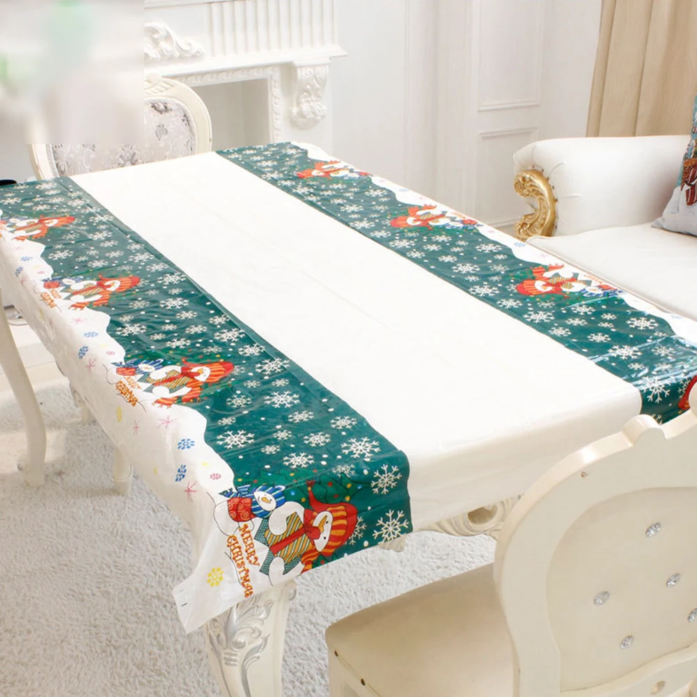 Christmas Tablecloth Commercial Place 110*180cm Christmas Decorations Dinner Tables PVC Tablecloth 100% Brand New
Christmas Tablecloth Commercial Place 110*180cm Christmas Decorations Dinner Tables PVC Tablecloth 100% Brand New