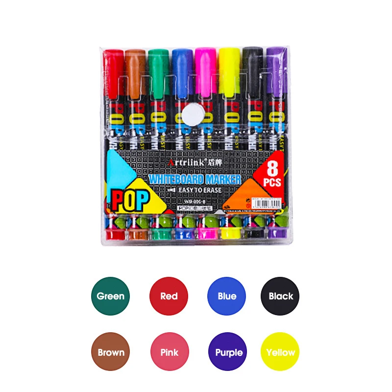 Цветные маркеры для доски Colour POP 8/12 шт.
Цветные маркеры для доски Colour POP 8/12 шт.