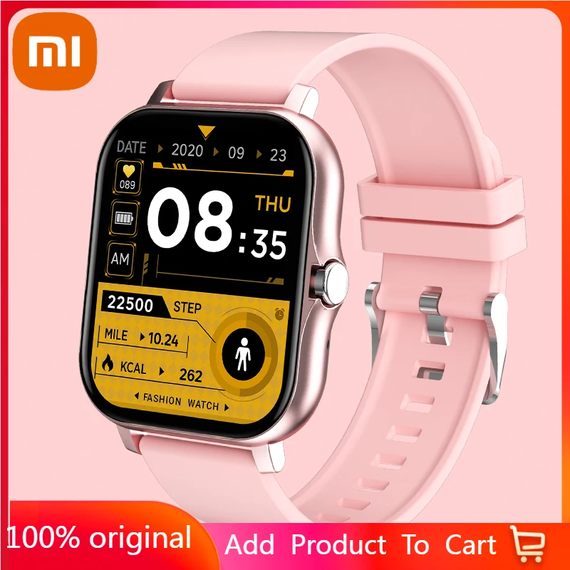 Xiaomi Bluetooth Answer Call Smart Watch Men Full Touch Dial Call Fitness Tracker IP67 Waterproof Sports Men Women Smartwatch
Xiaomi Bluetooth Answer Call Smart Watch Men Full Touch Dial Call Fitness Tracker IP67 Waterproof Sports Men Women Smartwatch