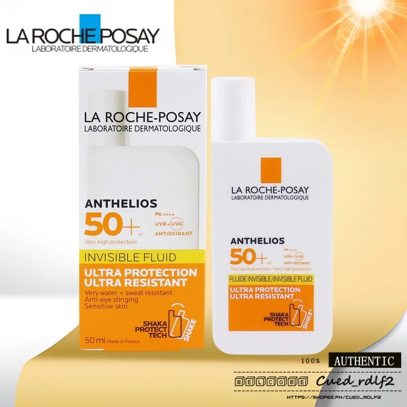 Original LA ROCHE-POSAY Face Sunscreen Anthelios XL Anti-Shine Invisible Fluid | Anti-Imperfection Ultra SPF50 Body Sunscreen
Original LA ROCHE-POSAY Face Sunscreen Anthelios XL Anti-Shine Invisible Fluid | Anti-Imperfection Ultra SPF50 Body Sunscreen